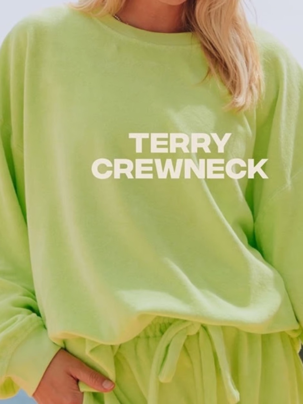 Daily Drills Terry Crewneck